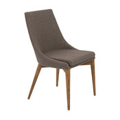 Calais Dining Chair, Set of 2, Gray Walnut