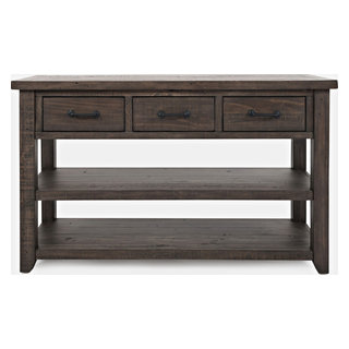 Callahan Solid Wood 36 Inch TV Stand Small Media Table .