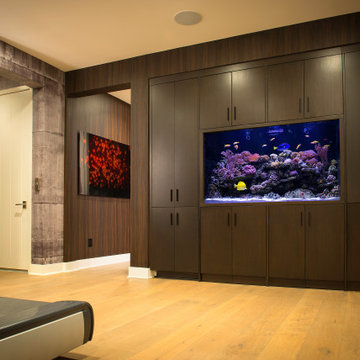 Aqua Gym - 225 gallons In-Wall Aquarium