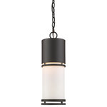 Z-lite - Z-Lite 560CHB-DBZ-LED LED Outdoor Chain Hung Light Luminata Deep Bronze - Clean contemporary styling with a traditional look make these fixtures well suited for any home. Today`s contemporary homes, as well as homes of the crafstmen style, are particularily well suited. These aluminum fixtures are available in black, deep bronze and brushed aluminum. Please note: LED lights are not dimmable.