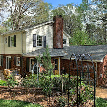 James Hardie Plank Siding in Khaki Brown