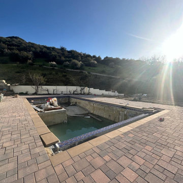 New In-Ground Pool Installation