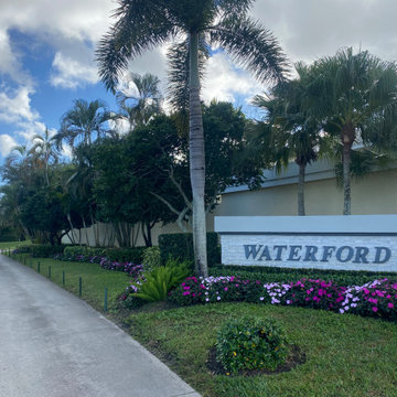 Before - Waterford Entry at Polo Club