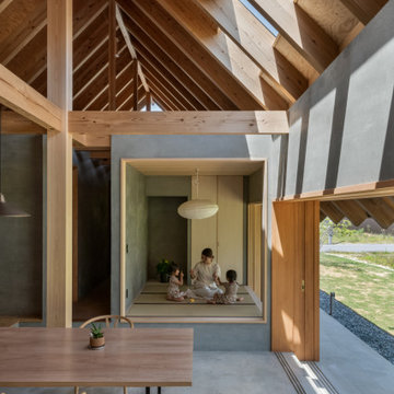 三角屋根の棲家