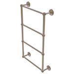 Allied Brass - Monte Carlo 4 Tier 24" Ladder Towel Bar with Dotted Detail, Antique Pewter - The ladder towel bar from Allied Brass Dottingham Collection is a perfect addition to any bathroom. The 4 levels of height make it fun to stack decorative towels and allows the towel bar to be user friendly at all heights. Not only is this ladder towel bar efficient, it is unique and highly sophisticated and stylish. Coordinate this item with some matching accessories from Allied Brass, or mix up styles using the same finish!