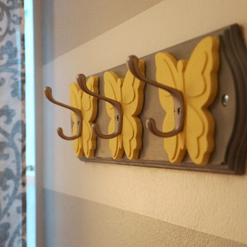Gray and Yellow Baby Girl Nursery