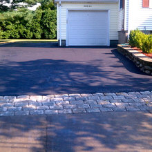 Paved driveways