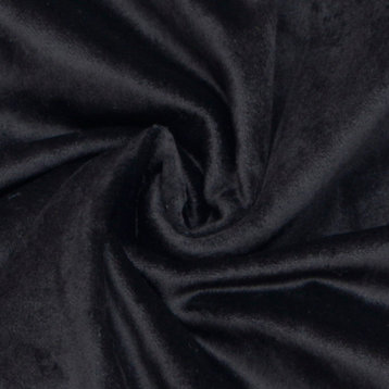 Black Cotton Velvet Fabric By The Yard, 11 Yards For Curtain, Dress Wholesale
