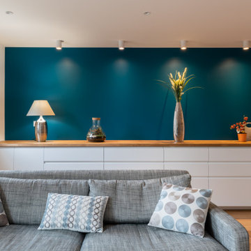 Rénovation complète d'une maison, mobilier sur-mesure, escalier sur-mesure
