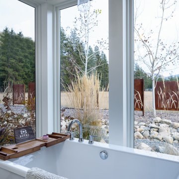 A Modern-Rustic Family Home Designed to Survive Wildfires