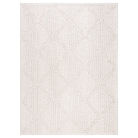 Safavieh Bermuda Indoor-Outdoor Collection BMU811 Rug, Cream/Beige, 8'x10'