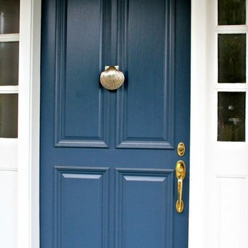 Scallop Door Knocker, Brass - MH1071