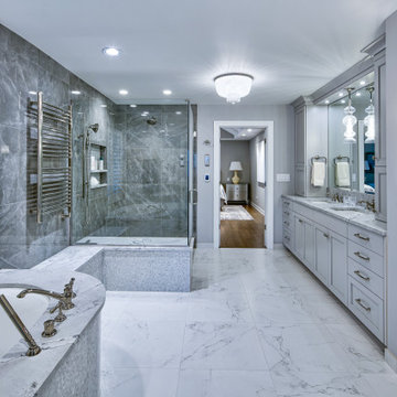 Soothing and Spacious Master Bath