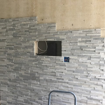 Cubby for Wi-Fi and XBox Electric moved to hide all outlets