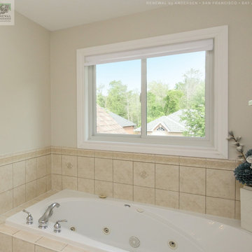 New Window in Pretty Bathroom - Renewal by Andersen San Francisco Bay Area