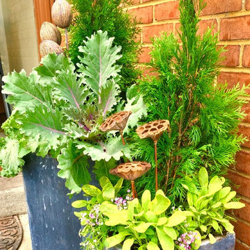 Fall Container Garden Design