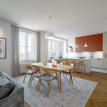 Prague apartmen with Crystal Absolute White
