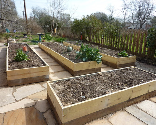 Raised Paver Vegetable Bed Ideas, Pictures, Remodel and Decor