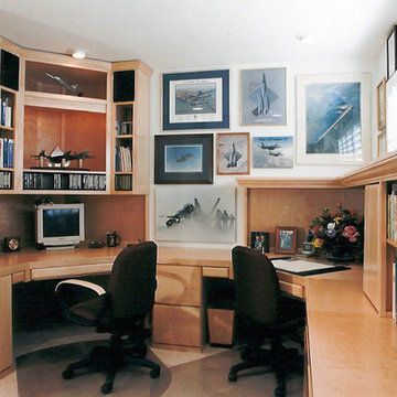 Custom Offices without Wallbeds