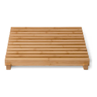 Slatted Mat Bamboo Slatted Bath Mat | Wireworks Arena - Transitional - Bath Mats ...