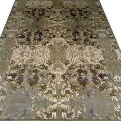 Hand Knotted Zero Pile 100 Knots - Area Rugs