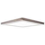 Access Lighting - Access Lighting 20840LEDD-BS/ACR ModPLUS-18W 1 LED Flush S - Warranty:   ColoModPLUS-18W 1 LED Fl Brushed Steel AcryliUL: Suitable for damp locations Energy Star Qualified: n/a ADA Certified: n/a  *Number of Lights:   *Bulb Included:Yes *Bulb Type:LED *Finish Type:Brushed Steel