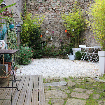 Un jardin patio chargé d'histoire...