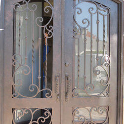 Forge Iron Designs Wrought Iron Doors - Front Doors