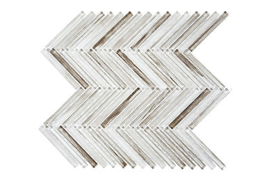 Himalaya Peak herringbone glass by Glazzio