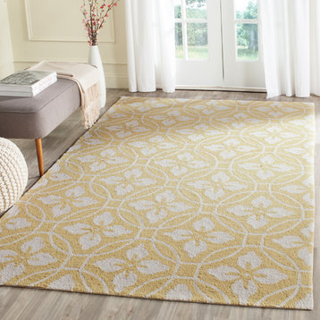 Safavieh Four Seasons Collection FRS236 Rug, Gold/Ivory, 3'6"x5'6"