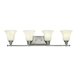 Hinkley - Colette Chrome Four Light Bath Fixture - Bathroom Vanity Lighting