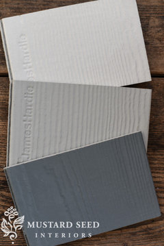 Hardie colour help! Aged pewter hardie + cobblestone hardie + black ...