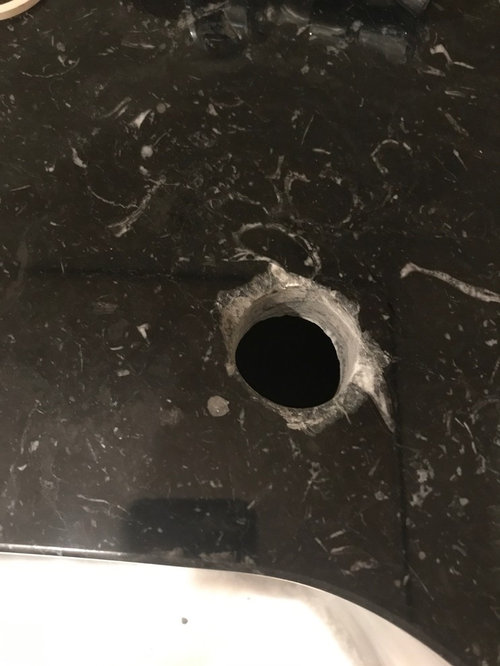 thoughts on hole in marble?