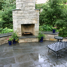 Out Door Fireplace