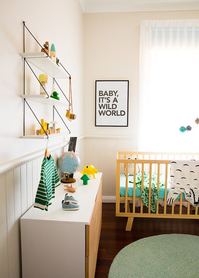 Contemporary Nursery by Minted Interiors