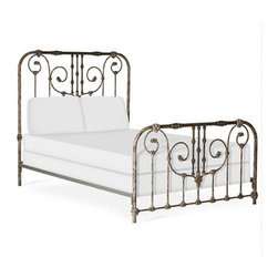 Sabrina Iron Bed - Panel Beds