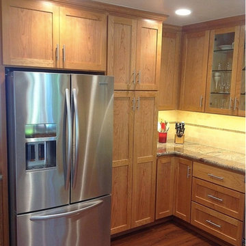 Shaker Style Cherry Cabinets Benicia, CA