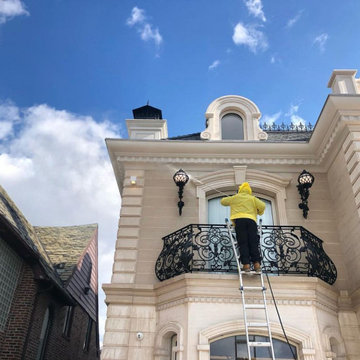 Pressure washing