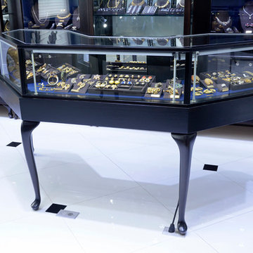 Queen Anne Display Cases