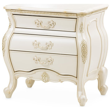 Lavelle 3-Drawer Nightstand - Classic Pearl