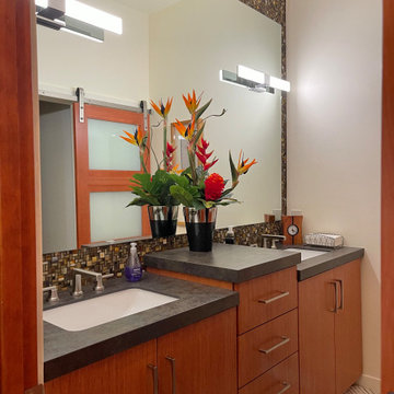 Interior: Arizona Remodel guest bath vanity