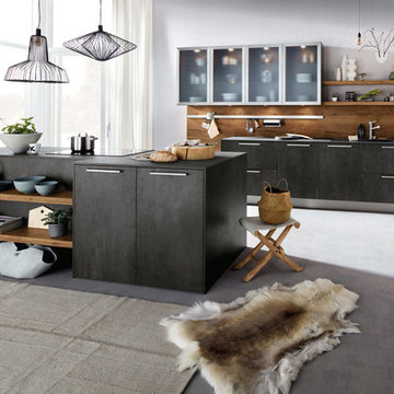 Comet - Concrete effect HPL door