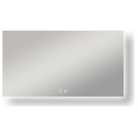 Aurora Backlit Dimmable LED Mirror with Defogger, 60"x36"x1.75"