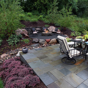Rustic Terrace & Firepit