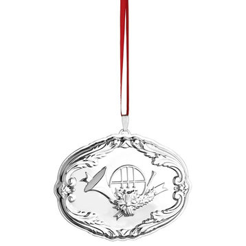 Francis I Songs of Christmas, Sterling Silver Ornament By Reed & Barton
