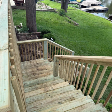Deck Replacement & Rebuild – Lake Waukomis, MO