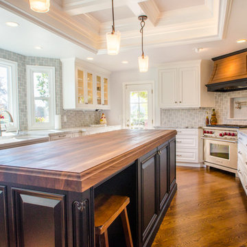 Orange Kitchen Remodel