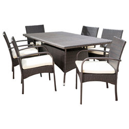 Tropical Outdoor Dining Sets by GDFStudio