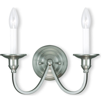Cranford Wall Sconce - Brushed Nickel, 2