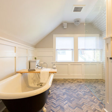 Attractive Attic Bathroom